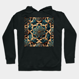 Geometric Repeating Pattern Hoodie